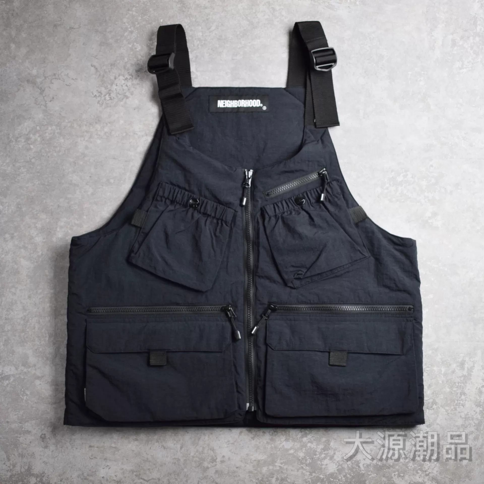 成都现货NEIGHBORHOOD MIL-PACK/N-VEST 日产尼龙战术机能棉马甲-Taobao