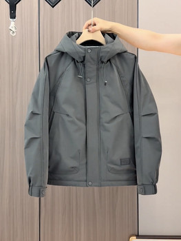 
Men's new autumn and winter warm cotton coats, assault clothespins, cotton jackets, men's loose, casual, versatile coats and cotton coats