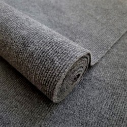 Gray Commercial Carpet, Large Area, Full Coverage, Suitable for Office Rooms, Photo Shoots, Stain-Resistant, Solid Color, Bedroom, Living Room, Can Be Cut to Size