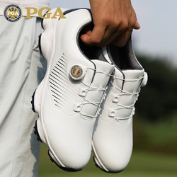 American Pga Wide Version Golf Shoes Men's Casual Sports Shoes Knob Laces Training Men's Shoes Waterproof Shoes