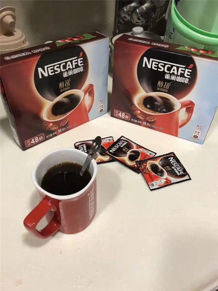 雀巢 无糖添加黑咖啡
