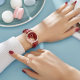 Gemax Gema Master Watch Woman Solid Full Automatic Machine Watch Watch Watch Wine Red Import Mortar