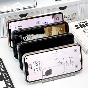 
Multi-slot mobile phone display stand acrylic tablet model charging display stand base counter sample storage rack