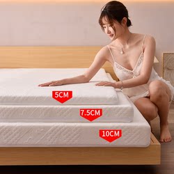 Removable and Washable Memory Foam Mattress Pad 10cm for Home Bedroom Double Thickened Tatami Folding Mat Bedding