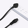 Dongzhi lenovo asus hp dell shenzhou laptop power cord three 3-hole plug charger ac line
