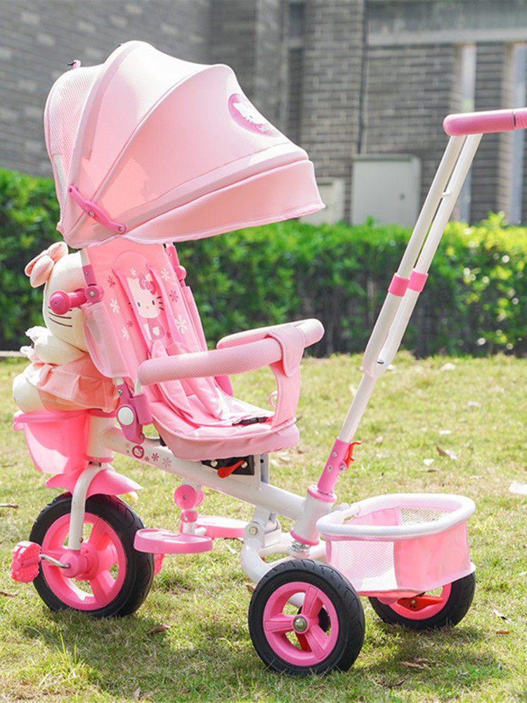 エドガー 折りたたみ式 ハローキティ 三輪車 - 6ヶ月から5歳のお子様