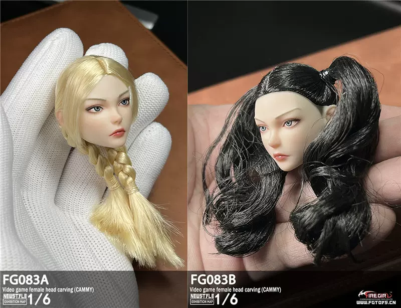 Fire Girl Toys FG083 1/6 電玩女孩2.0 日常髮型嘉米現貨-Taobao