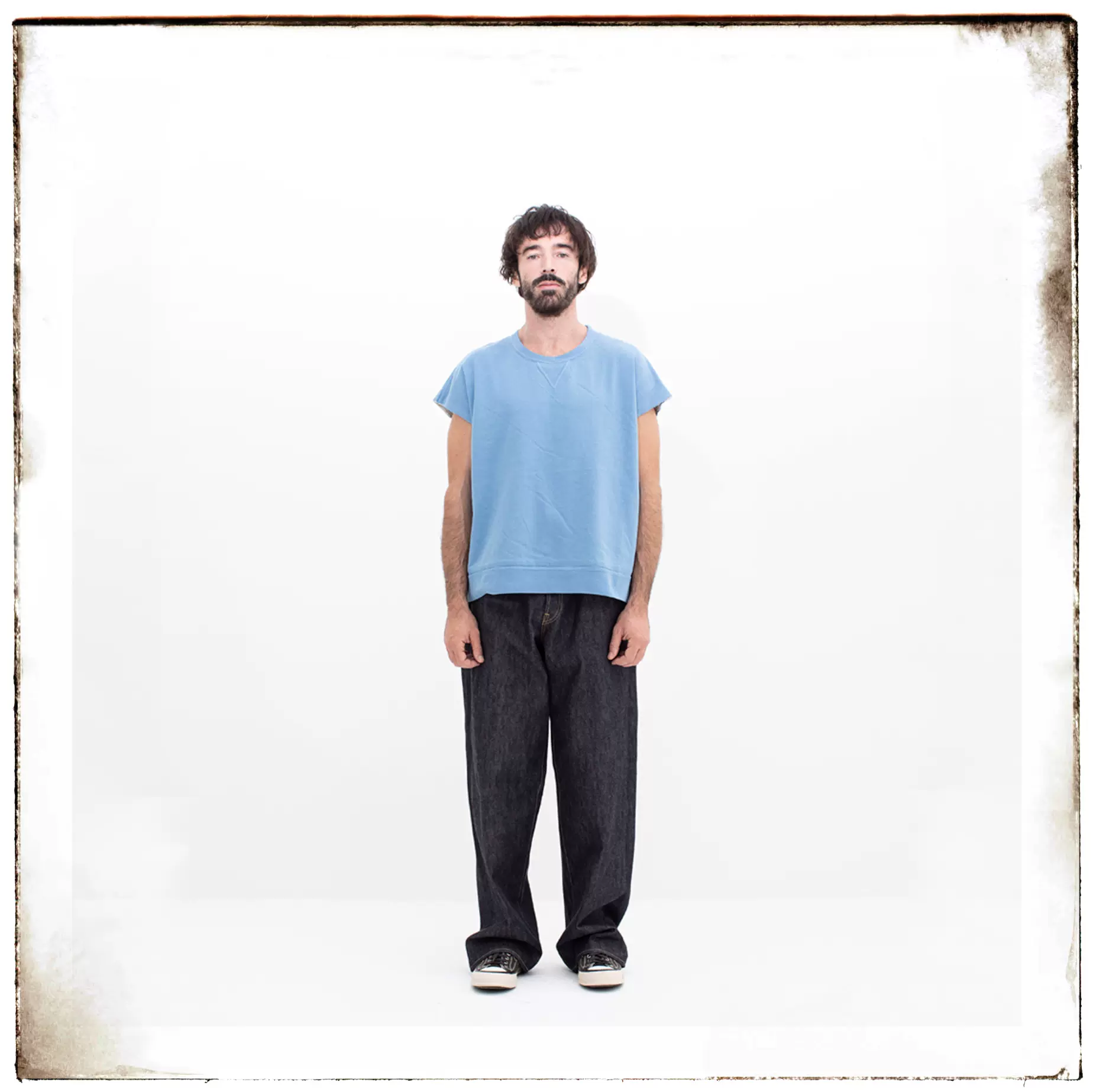 VISVIM MONDO DUAL SWEAT S/L DMGD