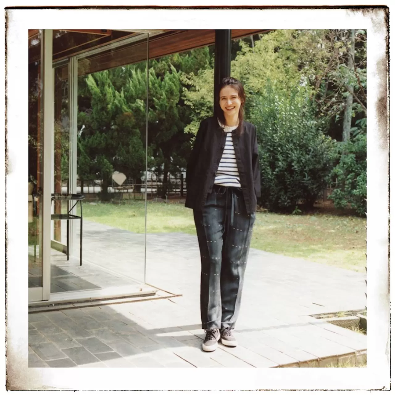 代购VISVIM WMV 24SS HAKAMA PANTS IRIS (CHIRIMEN) W 休闲长裤-Taobao