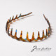 Large wave tooth comb hair hoop for women 2025 new high skull face wash non-slip non-slip headband hairpin hair headband