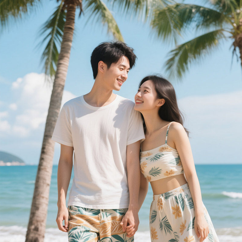 海口三亚旅游5天4晚纯玩跟团游蜈支洲岛南山千古情住海景房旅行团