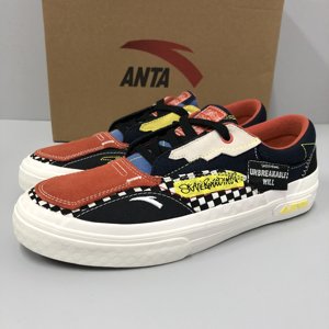 
Anta Aoxing men's shoes casual all-terrain skateboard shoes non-slip canvas over-fur sports shoes 112228015-8