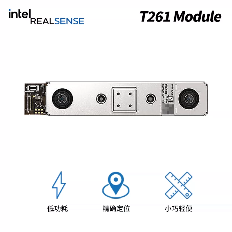 Intel RealSense T261追踪摄像头模块双鱼眼V-SLAM定位摄像模块