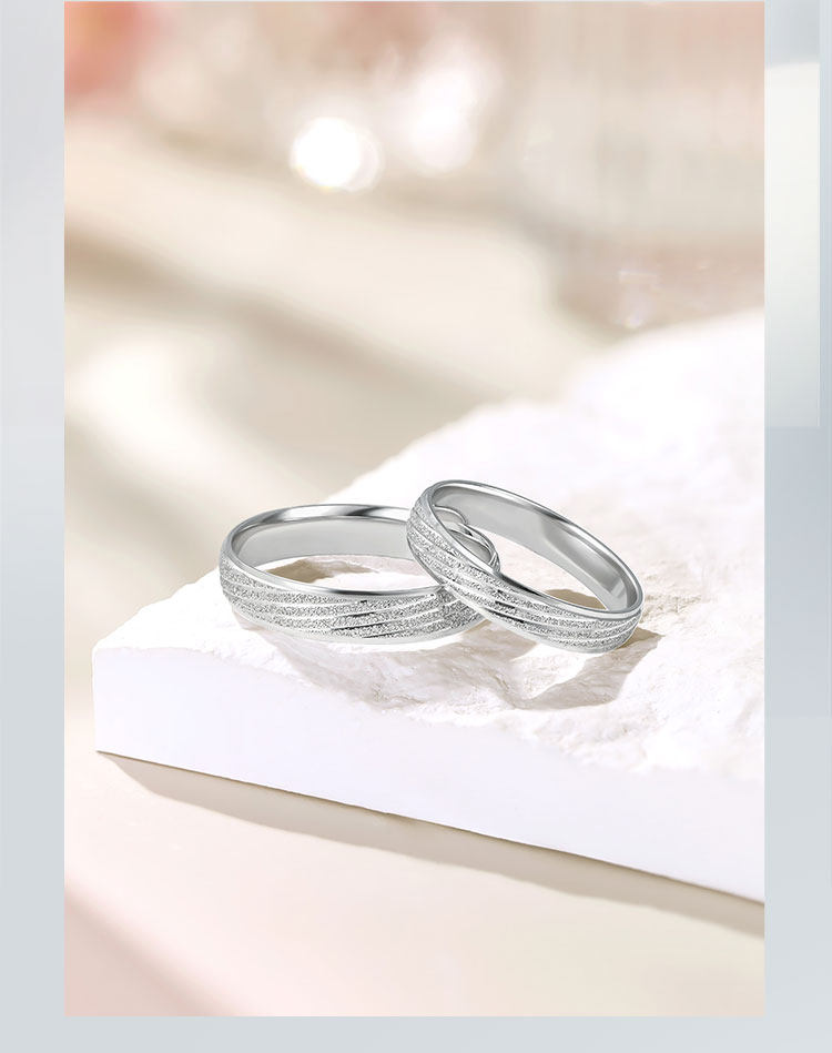 Zlf Pt950 プラチナ カップルリング - B0210982/B0310983