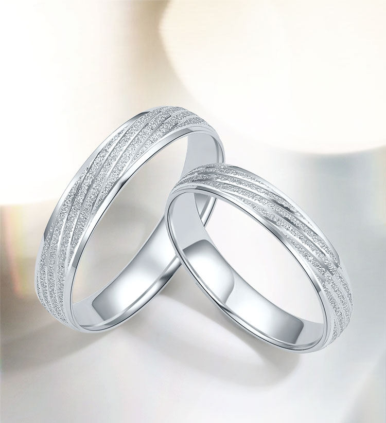 Zlf Pt950 プラチナ カップルリング - B0210982/B0310983