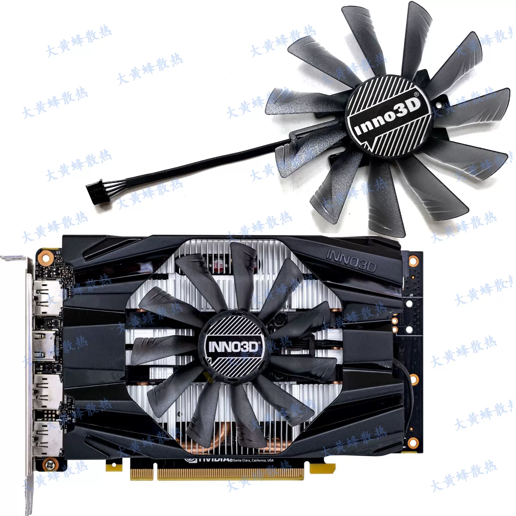 вентилятор Inno3d Rtx 2060 Super Compact Видеокарта INNO3D GeForce