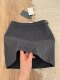 Gray woolen short skirt, large size a-line skirt, women's autumn and winter black hip-covering culottes, woolen versatile and slimming