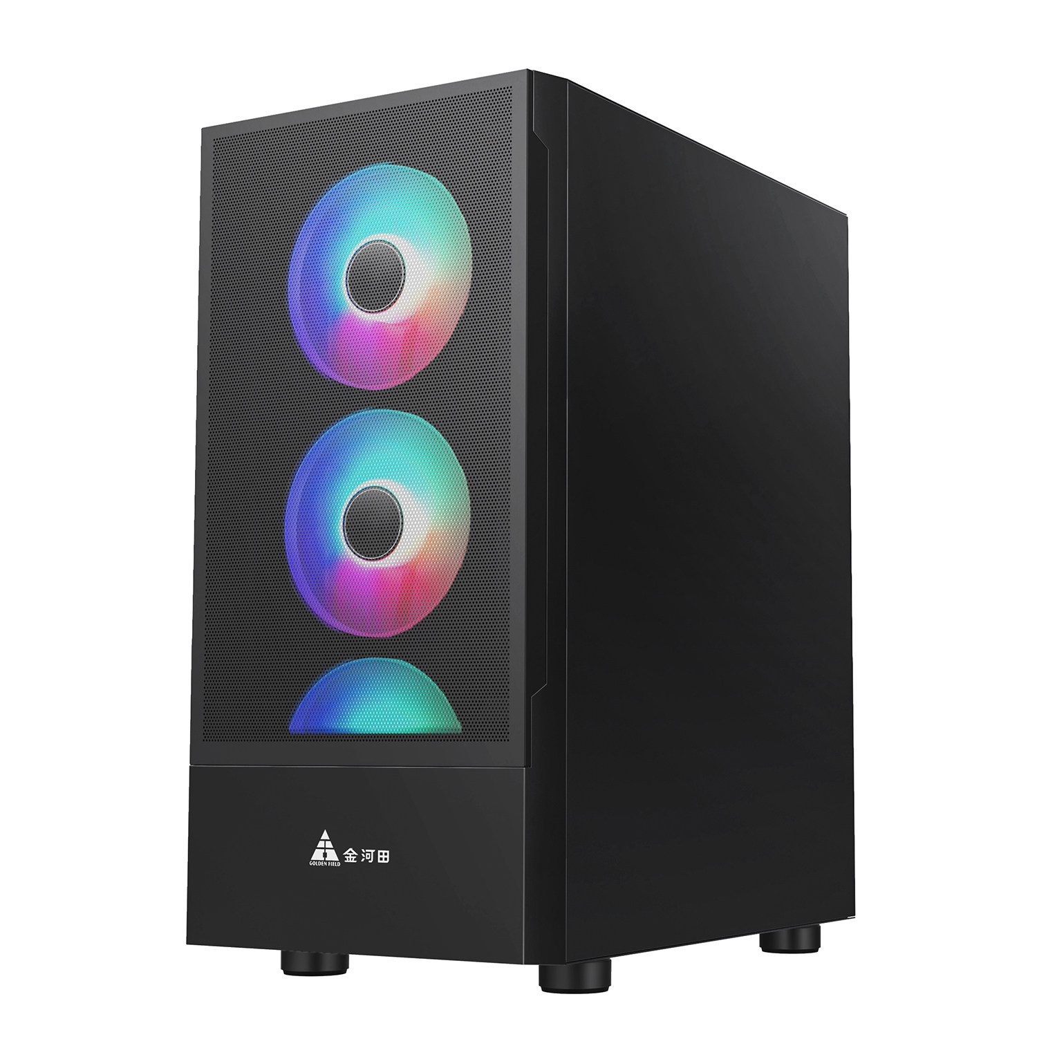 N39 Computer Jinhetian N39 E-ATX Computer Case - Transparent Gaming Chassis