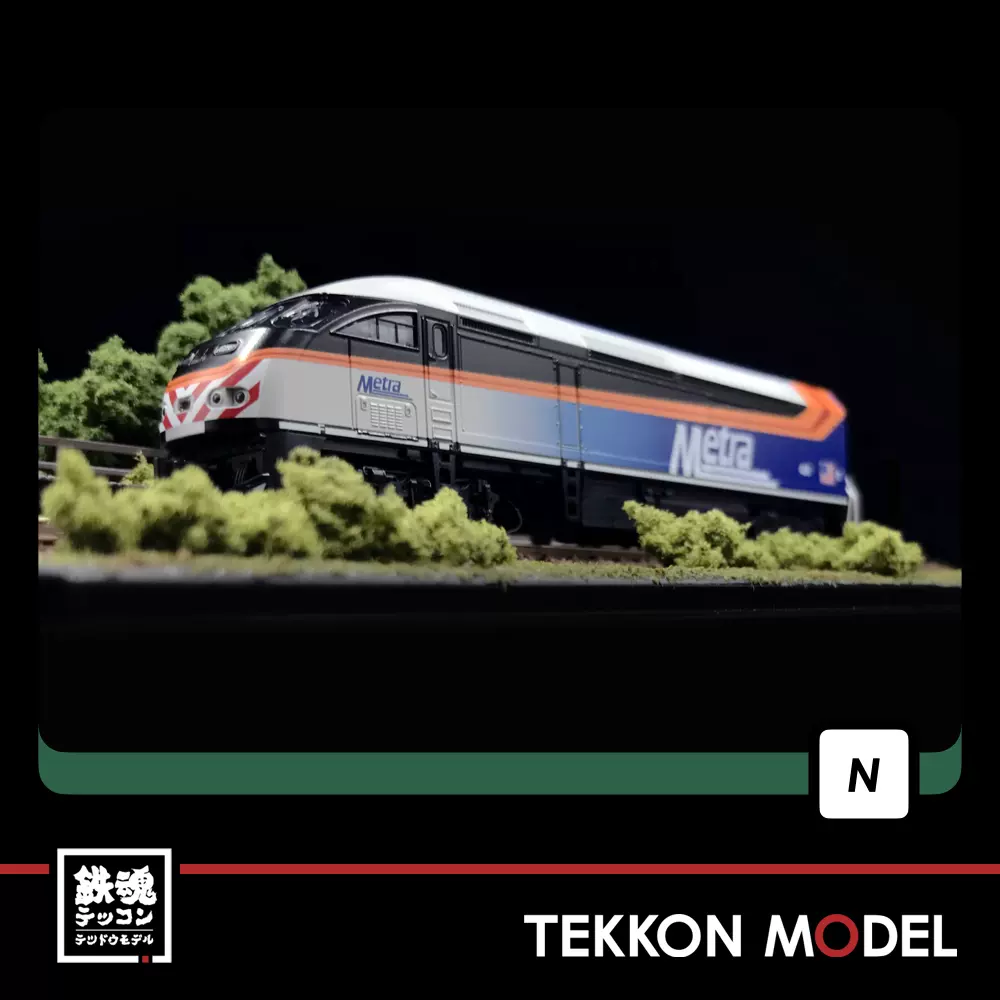 N] KATO 176-6122 MPI MP36PH 内燃机关车Chicago Metro #426