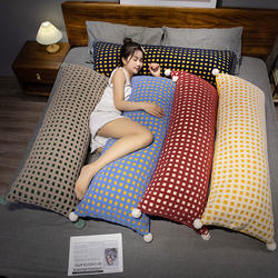 Long Pillow for Girls to Sleep on Their Side, Special Pillow for Legs, Dormitory Men's Large Pillow, Headboard Cushion