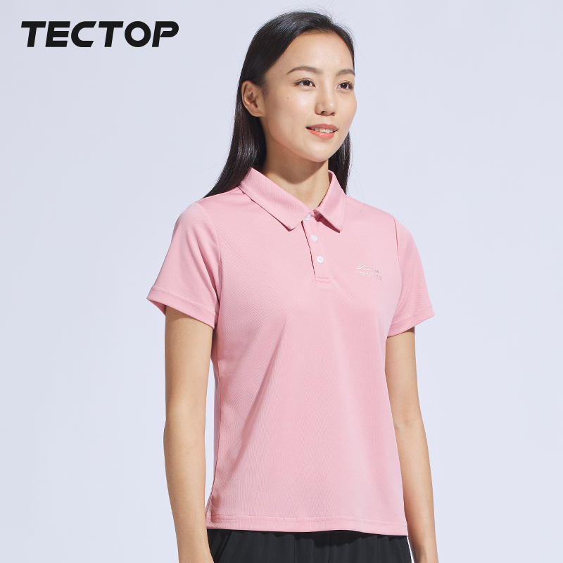 TECTOP 探拓 休闲短袖POLO衫 天猫优惠券折后￥54包邮（￥69-15）男、女款多色可选