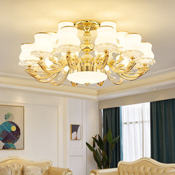 European-Style Living Room Chandelier, Modern, Simple and Elegant, Home Hall Main Light, Dining Room Light, Bedroom Study, 2026 New Model