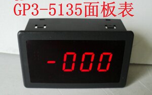 
Three-and-a-half-digit panel meter, DC voltage 0-20V/DC5V working power supply