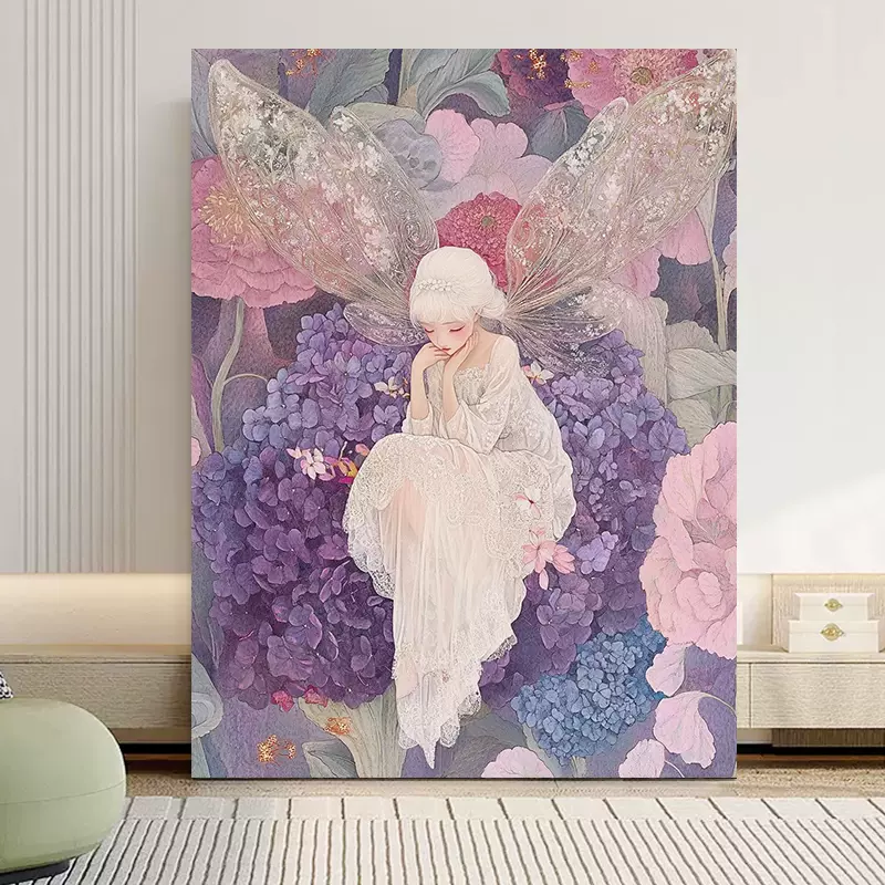 success  成功 （油彩画） 宫崎骏龙猫数字油画2025新款diy手绘填色解压动漫治愈