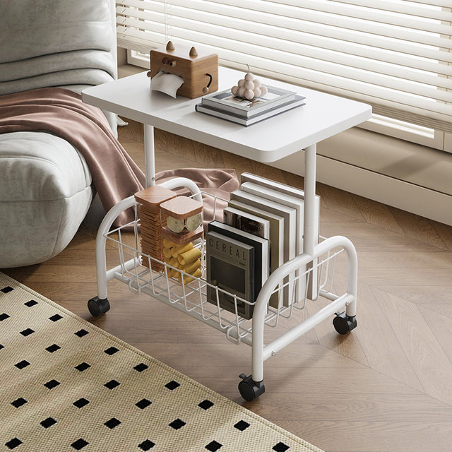 Movable trolley sofa side table coffee table simple modern living room ...