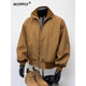 
High-end men's thin short flight jacket 2025 autumn stand collar baseball uniform windproof casual work jacket