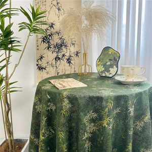 
American country retro velvet cloth tablecloth coffee table cover towel B&B decoration photo background cloth rectangular dining table tablecloth