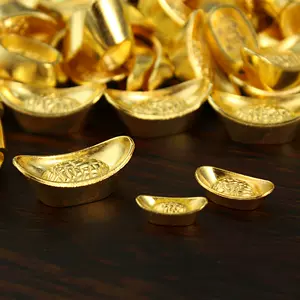 古銭　古金錠　乾隆年造　大清　寶 古銭 古金錠 大清 金塊 『雍正七年製 十分金』銘 大清古金錠 美