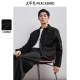 Peacebird men's clothing, three-dimensional texture jacquard jacket, spring new style loose lapel jacket, fashionable executive jacket