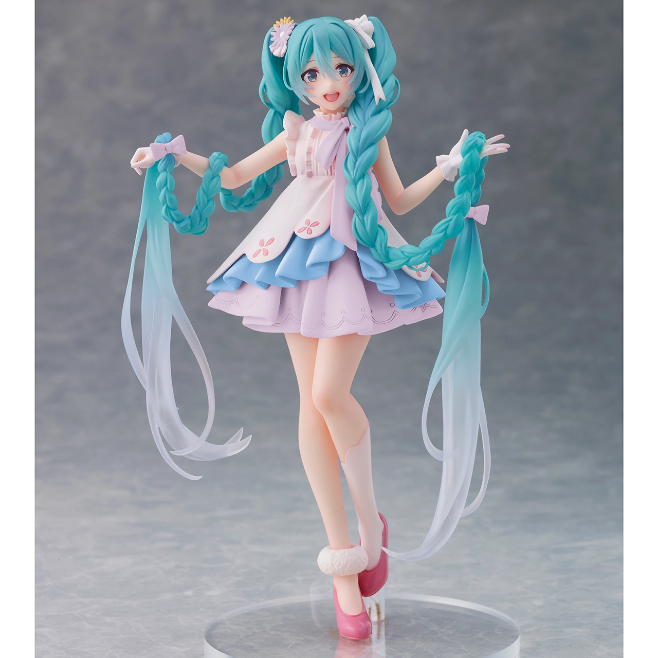 Taito初音未来长发公主紫阳花景品手办异色