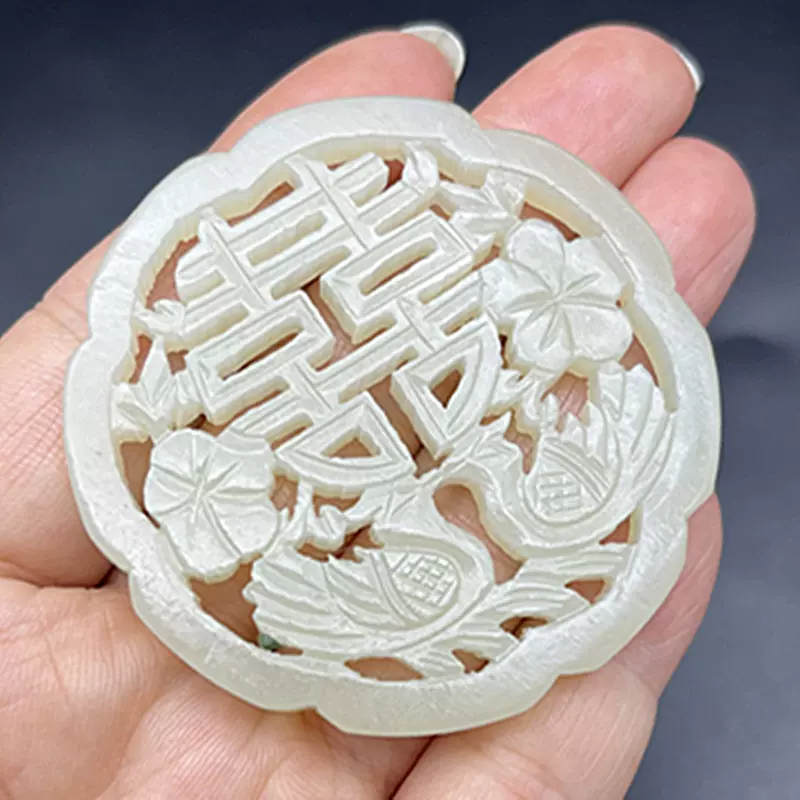 中国古美術 玉佩 天然石 和田玉