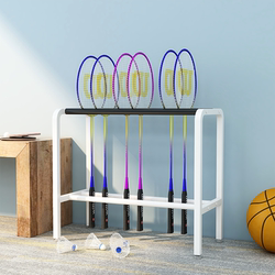 Sports Court Badminton Racket Storage Rack Sports Court Organization Floor Tennis Racket Rack Simple Badminton Storage Rack