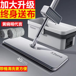 David Mop Official 2025 New Model Flat Mop Hands-Free Lazy Mop for Home Use One-Sweep Clean Wet and Dry Dual Use