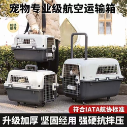 Pet Airline Crate, Portable Cat and Dog Transport, Large Capacity, Suitable for Boarding on China Airlines, Pet Cage, Pet Shipping Crate