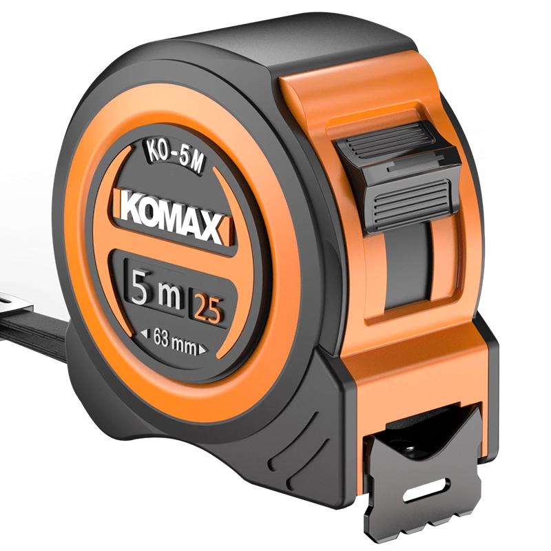 科麦斯卷尺5米迷你盒尺激光测距不锈钢尺子高精度智能钢卷尺木工