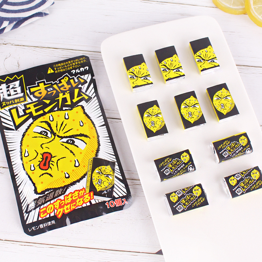Marukawa Süper Ekşi Limon Sakızı - Japon Şekeri 48g