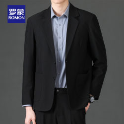 Romon Casual Suit Men's Jacket Autumn and Winter 2025 New Business Professional Formal Suit High-End Top