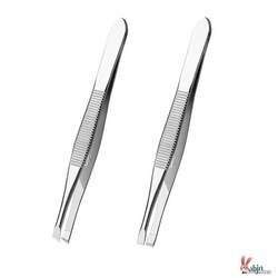 Small Tweezers, Eyebrow Clips, Professional Niezi Multi-Purpose Precision Eyebrow Pinch Clips, Flat Mouth Plucking and Beard Artifact