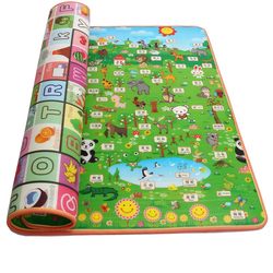 Thickened Crawling Mat Baby Early Education Educational Toys Outdoor Travel Picnic Mattress Cushion Moisture-Proof Folding Soft Cushion