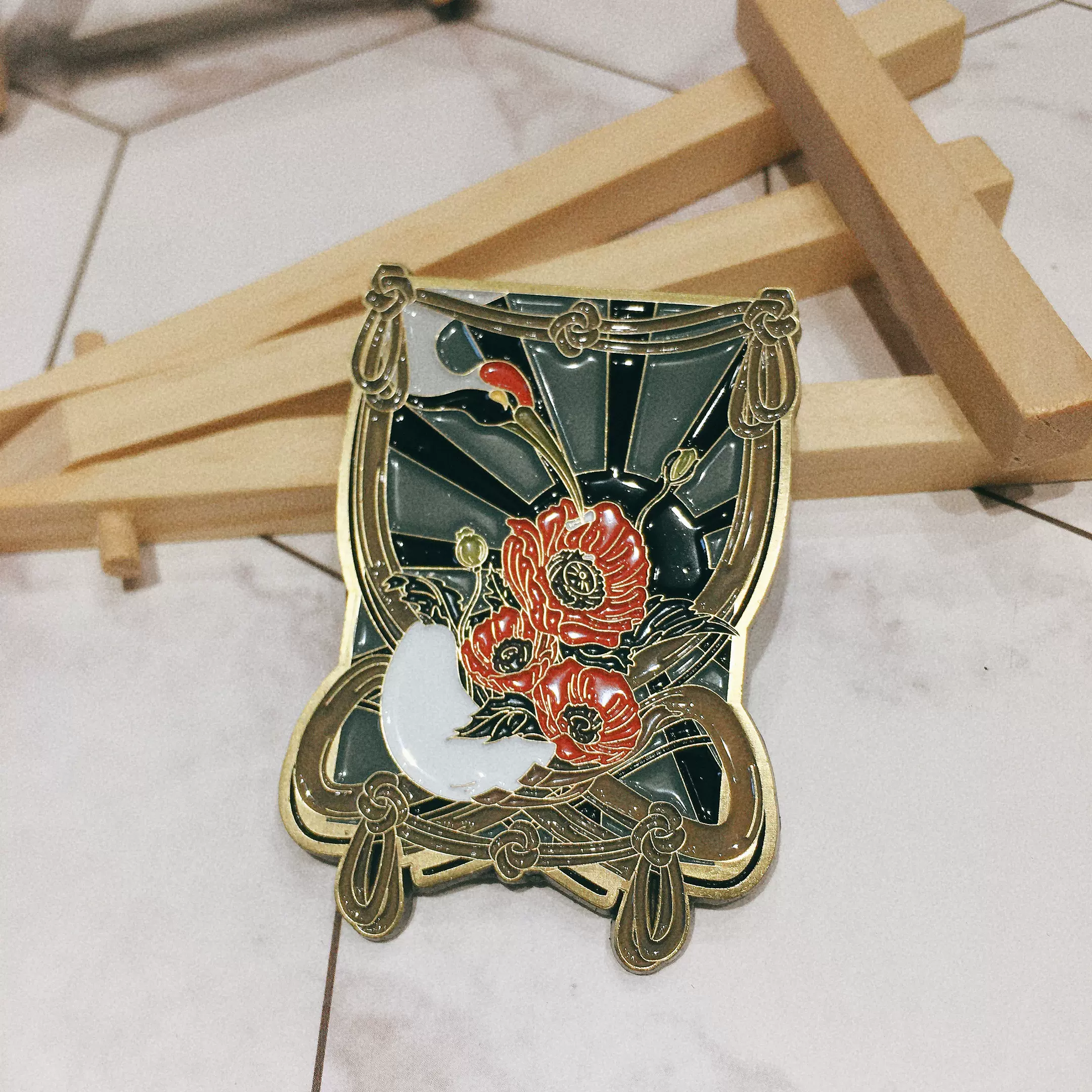 砚池原创黄金神威金卡姆同人周边鹤见笃四郎印象元素金属