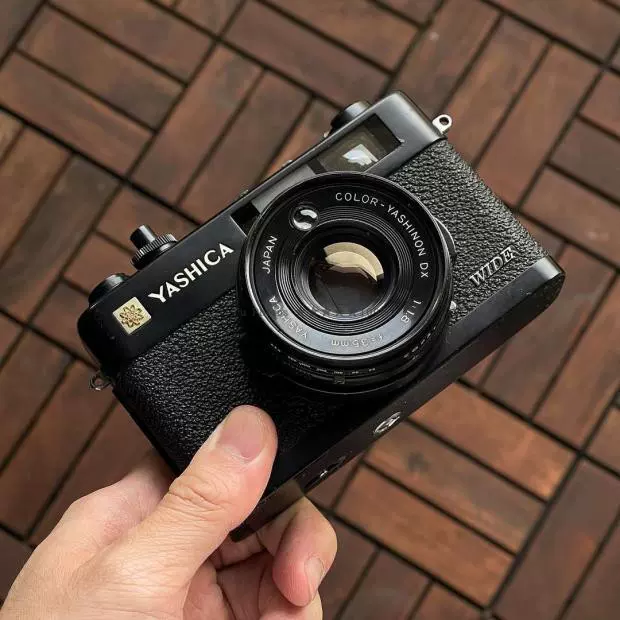 新到品牌yashica雅西卡35cc和ccn广角35 1 8特别版可