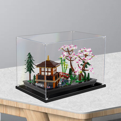 Zen Garden 10315 Acrylic Display Box Suitable For Lego Model Blind Box Transparent Dust-proof Figure Storage Box