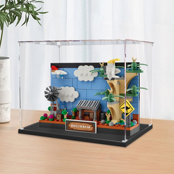 Australia Postcard 40651 Acrylic Display Box Suitable For Lego Figure Model Box Transparent Storage Box