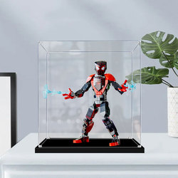 Miles Morales Figure 76225 Acrylic Display Box Suitable For Lego Dust Cover Storage Box