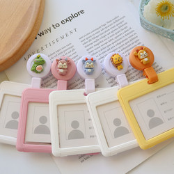 Work Id Card Holder, Badge Holder, Factory Badge, Horizontal Stretchable Retractable Badge Holder, Easy-Pull Buckle, Doctor, Nurse, Student, Campus Card Holder