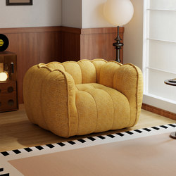 Lazy Sofa Bean Bag Single Tatami Bedroom Balcony Small Sofa Can Recline and Sleep Retro Lazy Leisure Sofa